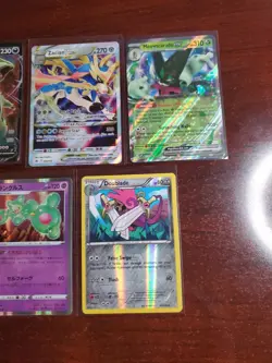Pokemon 5 Card Lot Holos EX, V And Rare Cards , Great Value Set Building Lot29 - Image 3