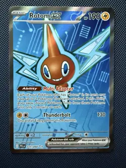 Pokemon TCG Rotom EX 111/094 Holo Full Art Ultra Rare Phantasmal Flames Card - Image 1