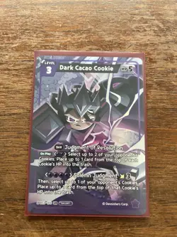 Cookie Run Braverse TCG Dark Cacao Cookie ULTRA RARE Card BS3-100 ENG - Image 1