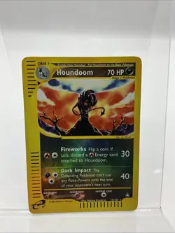 Houndoom - 15/147 - Pokemon Aquapolis Reverse Holo Rare Card LP - Image 1