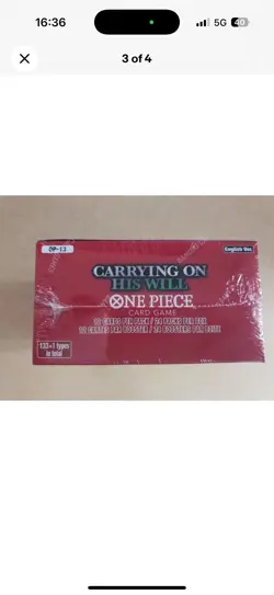 One Piece TCG | OP13 Carrying On His Will Booster Box English | NEW + SEALED X6 - Image 2