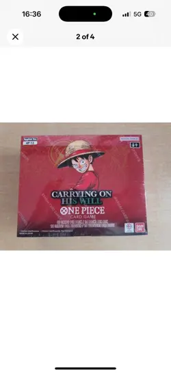 One Piece TCG | OP13 Carrying On His Will Booster Box English | NEW + SEALED X6 - Image 4