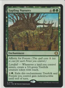 Sapling Nursery - Rare MtG Card ECL 192 - Image 1
