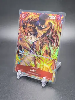 Sabo (Illustration Box Vol.5) OP05-007 One Piece Promotion Cards Foil - Image 2