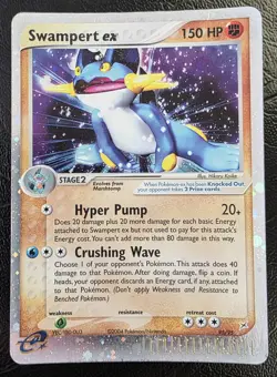Swampert ex 2004 EX Team Magma Vs Aqua 95/95 Holo Pokemon Card - Image 1