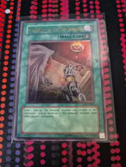 Cunning Of The Six Samurai - Ultimate Rare - GLAS-EN061 - Yugioh Card - Image 1