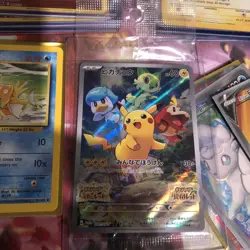 Pokemon Pikachu And Friends stamp Sealed Promo +5 Random Cards - Image 1