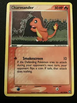Pokemon Charmander TCG Power Keepers Regular Card 48/108 - Image 1