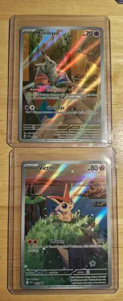 Pokemon Full Art Lot 6 Cards Total Near Mint Condition - Image 4