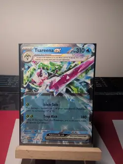 Tsareena ex 046/182 SV04: Paradox Rift NM Pokemon Card TCG - Image 1