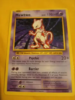 Pokemon Mewtwo 4 Card Lot - Image 3