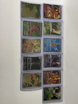 Pokemon Card Lot 11 Cards - Charizard V, Illustration Rares, Japanese & English - Image 1