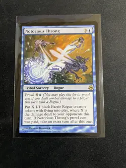 Mtg X1 Notorious Throng Morningtide Magic The Gathering - Image 1
