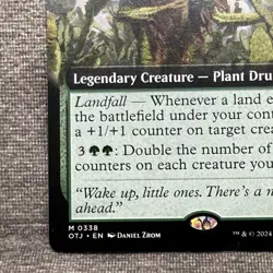 Bristly Bill, Spine Sower (Extended Art) - OTJ #338 NM Non-Foil MTG - Image 4