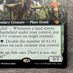 Bristly Bill, Spine Sower (Extended Art) - OTJ #338 NM Non-Foil MTG - Image 5