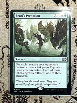 Ezuri's Predation - Duskmourn: House of Horror - 178 - #Lightly Played - Image 1