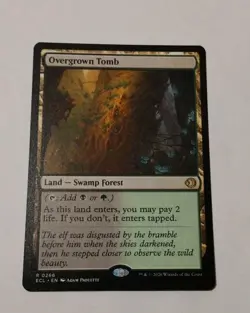 Magic the Gathering-Lorwyn Eclipsed/ Overgrown Tomb 266 REGULAR - Image 2