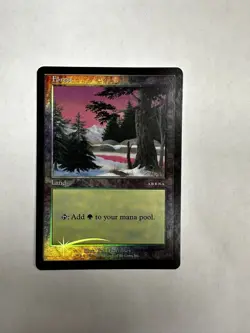 Foil Forest (2001 Ice Age) *Arena Promos* MTG Magic the Gathering - Image 1