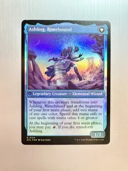 Ashling, Rekindled / Rimebound - 124 - MTG: Lorwyn Eclipsed - Rare - FOIL - Image 2