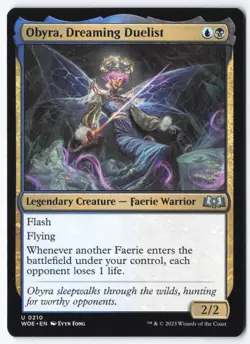 Obyra, Dreaming Duelist U Wilds of Eldraine 210 NM - Image 1