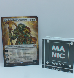 Ajani, Outland Chaperone NM #284 Borderless MTG Lorwyn Eclipsed - Image 1