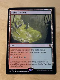 Spire Garden ​ - (Near Mint) Commander Legends: Battle for Baldur's Gate - Image 1