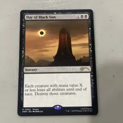 Spotlight Series Promo: Day Of Black Sun - MTG Magic 2025 Non-Foil Avatar - Image 1
