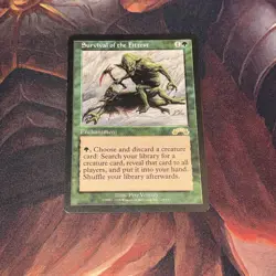 Survival Of The Fittest X1 Mtg Exodus Mp/Hp Wavy/Bent - Image 1