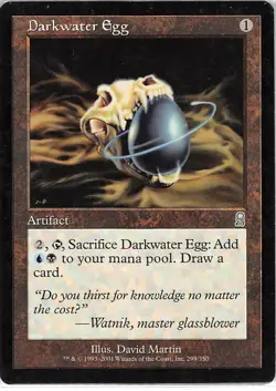 Darkwater Egg *Uncommon* Magic MtG x1 Odyssey MP - Image 1