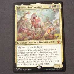 Gishath, Sun's Avatar 229 MTG The Lost Caverns of Ixalan (LCI) Mythic NM - Image 1
