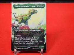 Ghalta, Stampede Tyrant (Borderless) The Lost Caverns of Ixalan Regula LP+ / NM- - Image 1