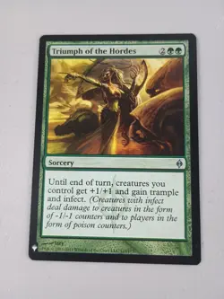 MTG Triumph of the Hordes [New Phyrexia] The List Magic The Gathering NM - Image 1