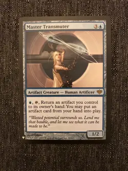 MTG Rare - Master Transmuter x1 NM - Mystery Booster Jer - Image 1