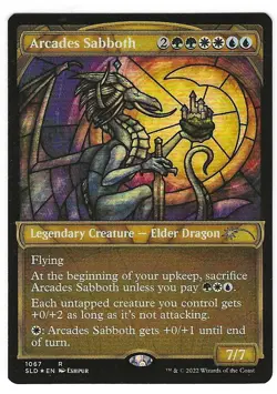 MTG Arcades Sabboth - Stained Glass Foil - Secret Lair: Dominaria United - Image 1