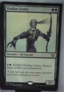 Viridian Zealot - Commander 2015: #210, Magic: The Gathering Nm R158 - Image 1