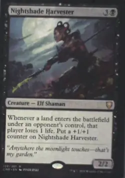 Nightshade Harvester - Commander Legends: #138, Magic: The Gathering Nm R238 - Image 1