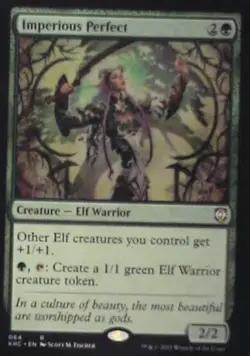 Imperious Perfect - Commander: Kaldheim: #64, Magic: The Gathering Nm R238 - Image 1