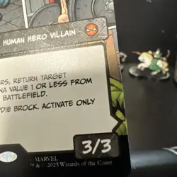 Eddie Brock (0224) (Borderless) Marvel's Spider-Man MTG NM Nom-foil - Image 4