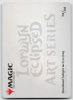 Dawnhand Eulogist Lorwyn Eclipsed Art Series 14/54 NM - Image 2