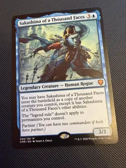 Sakashima of a Thousand Faces : Commander Legends : Magic MTG [Near Mint] - Image 1