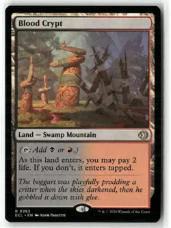 Blood Crypt MTG Magic Lorwyn Eclipsed Regular - Image 1