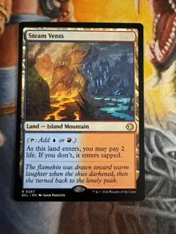 Steam Vents Lorwyn Eclipsed MTG NM - Image 1