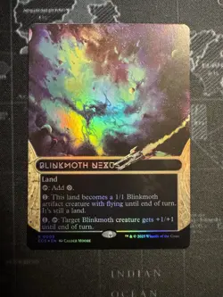 Blinkmoth Nexus (0003) (Borderless Foil) EoE: Stellar Sights - Magic MTG NM - Image 1