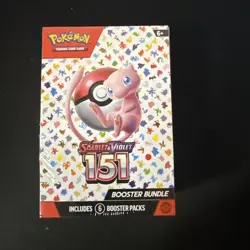 Pokemon Scarlet Violet 151 Booster Bundle 6-Pack, Factory-Sealed Box ships fast - Image 1
