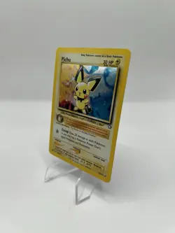 Pokemon TCG Pichu Holo Rare Neo Genesis 12/111 Vintage WOTC - MP - Image 4