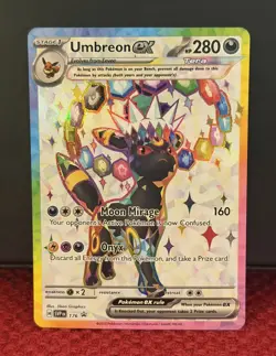 Pokemon TCG SV Promos Umbreon EX #176 - Image 1
