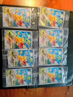 ** Lot of 8** - Pikachu 027 Scarlet & Violet Promo Pokemon Card - Image 1