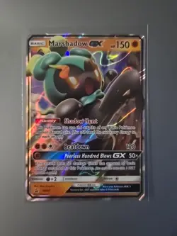 Marshadow GX SM59 Sun And Moon NM Pokemon Black Star Promo - Image 1