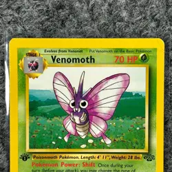 Vintage Pokemon Jungle Venomoth 29/64 1st Edition Rare NM/Mint - Image 3