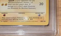 JUNGLE PIKACHU, 1ST EDITION, PSA 9, 60/64, POKEMON 1999 JUNGLE SET - Image 3